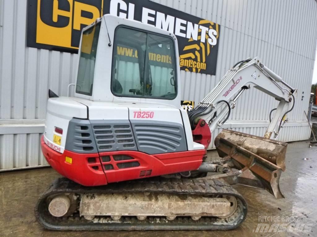 Takeuchi TB250 Mini ekskavatori < 7 t