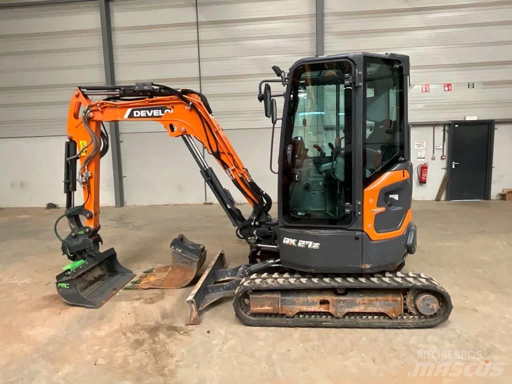 Develon DX 27 Z-7 Mini ekskavatori < 7 t