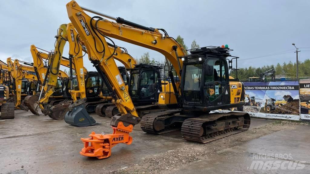 JCB JS 145 LC Kāpurķēžu ekskavatori