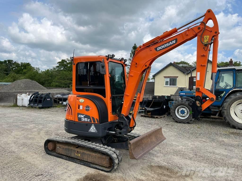 Doosan DX35Z Mini ekskavatori < 7 t