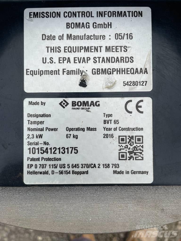 Bomag BVT 65 Vibratori
