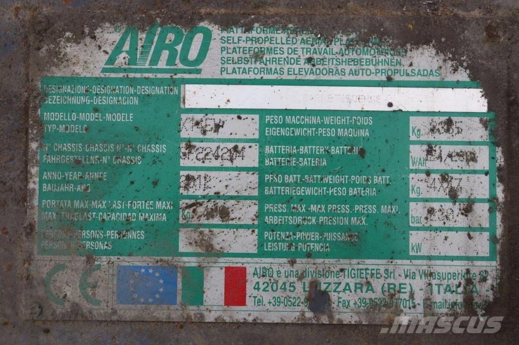 Airo X14EV Šķerveida pacēlāji