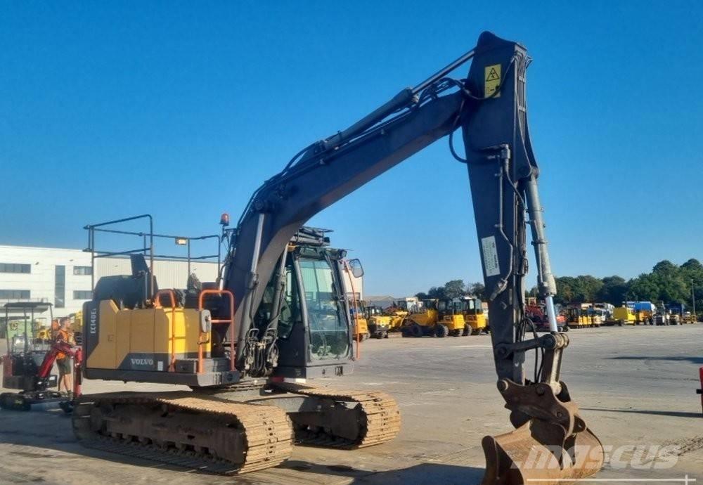 Volvo EC 140 EL Kāpurķēžu ekskavatori