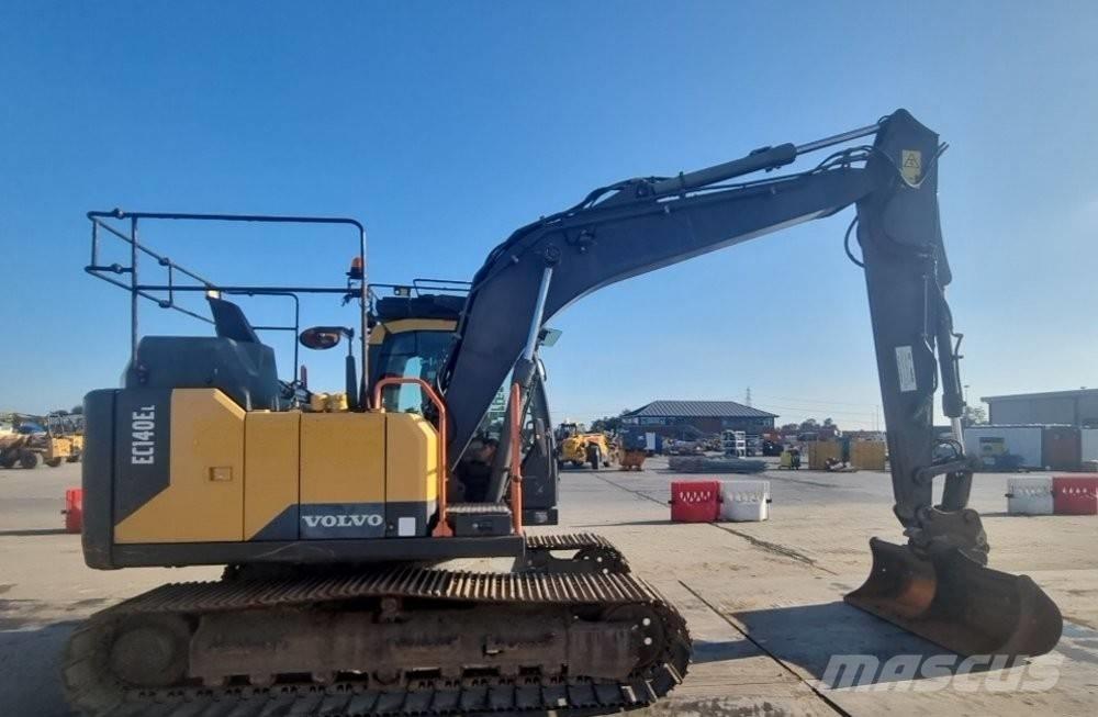 Volvo EC 140 EL Kāpurķēžu ekskavatori
