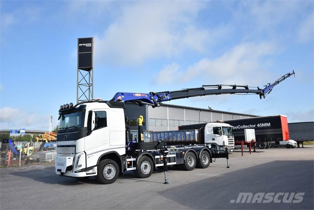 Volvo FH 540 8X4 Smagās mašīnas ar celtni