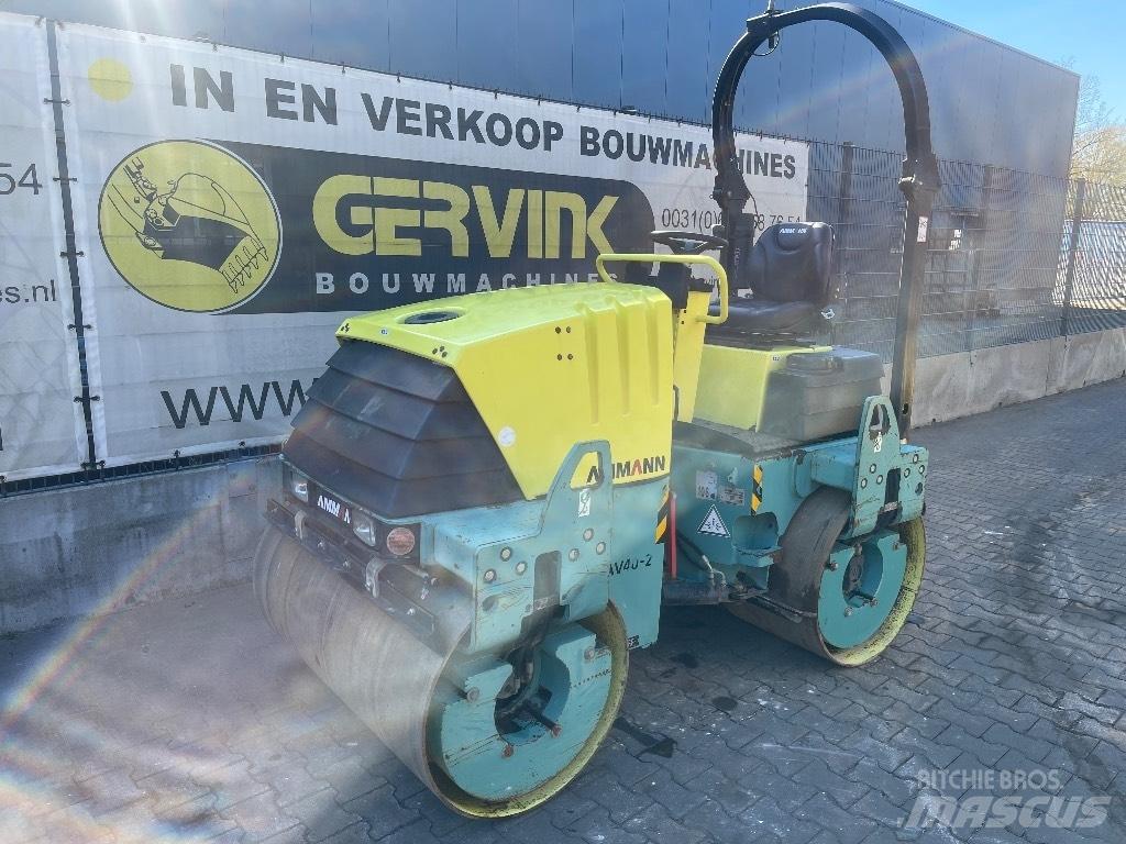 Ammann AV 40-2 Divvalču grunts veltņi