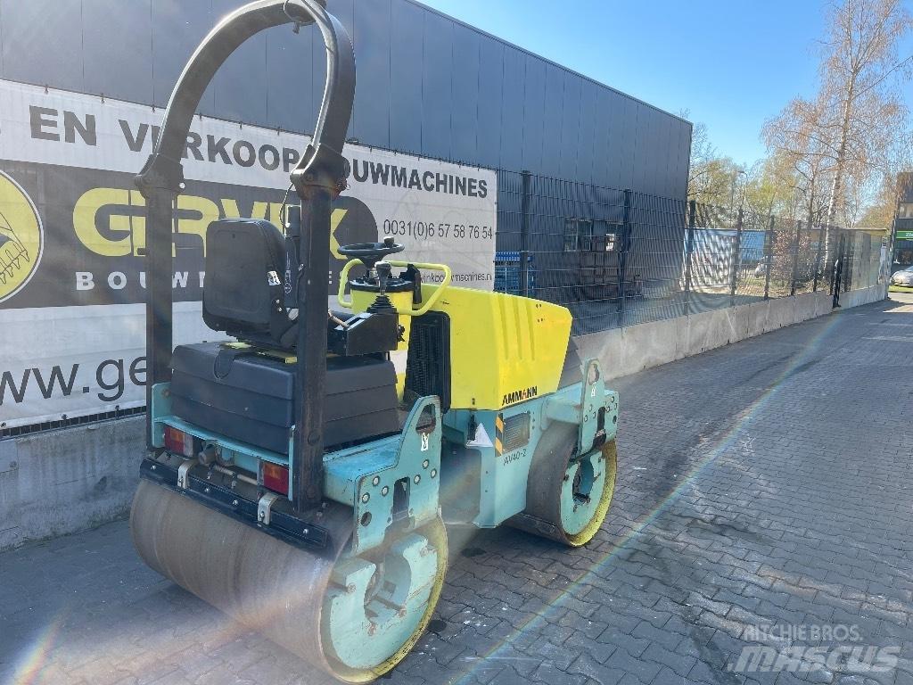 Ammann AV 40-2 Divvalču grunts veltņi