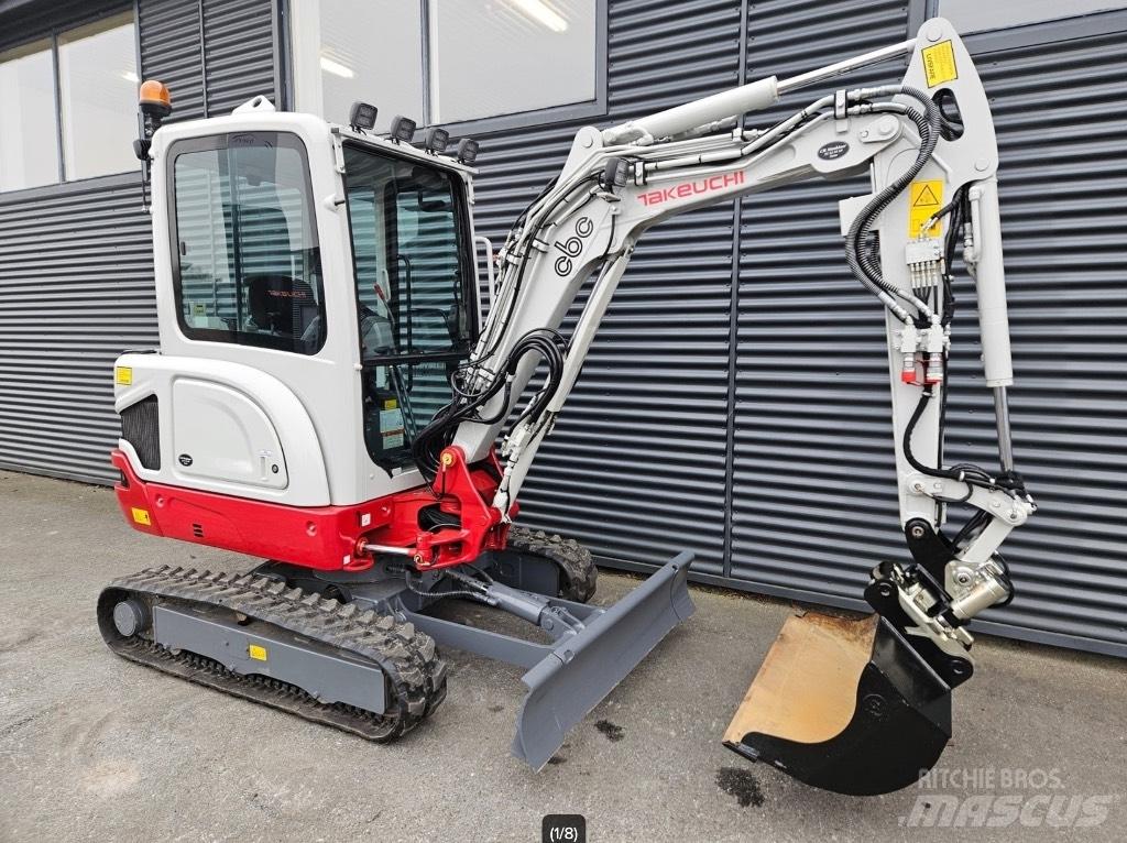 Takeuchi TB 225 Mini ekskavatori < 7 t