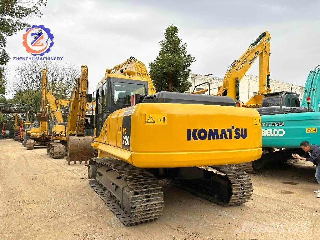 Komatsu PC 220-7 Kāpurķēžu ekskavatori