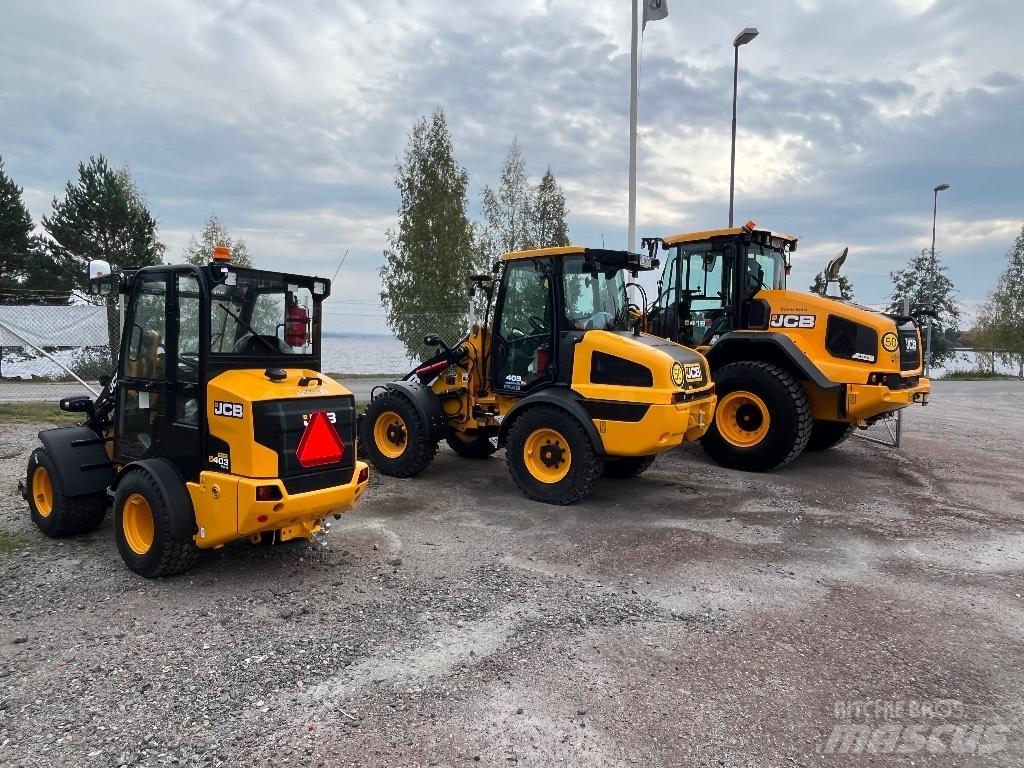 JCB 403, 409, 419s Iekrāvēji uz riteņiem