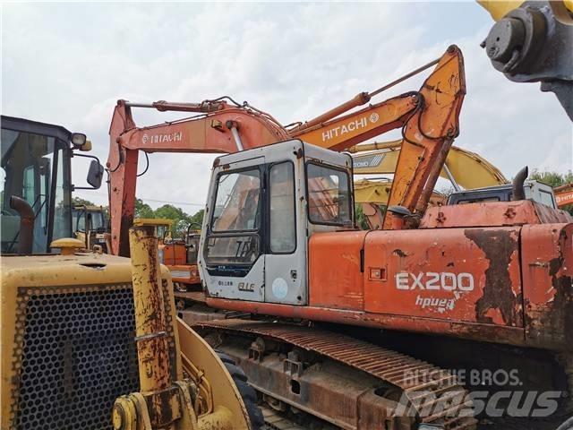 Hitachi EX200-1 Kāpurķēžu ekskavatori