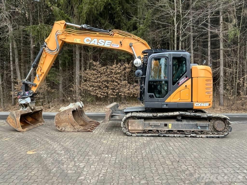 CASE CX 145 DSR Kāpurķēžu ekskavatori