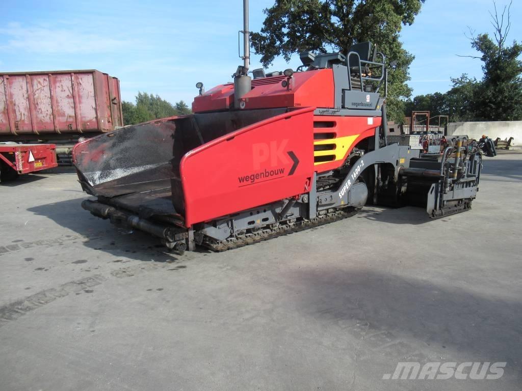 Vögele 1600-2 Asfalta klājēji