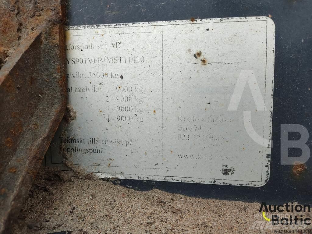 MST VSP4-100-3 Tents puspiekabes