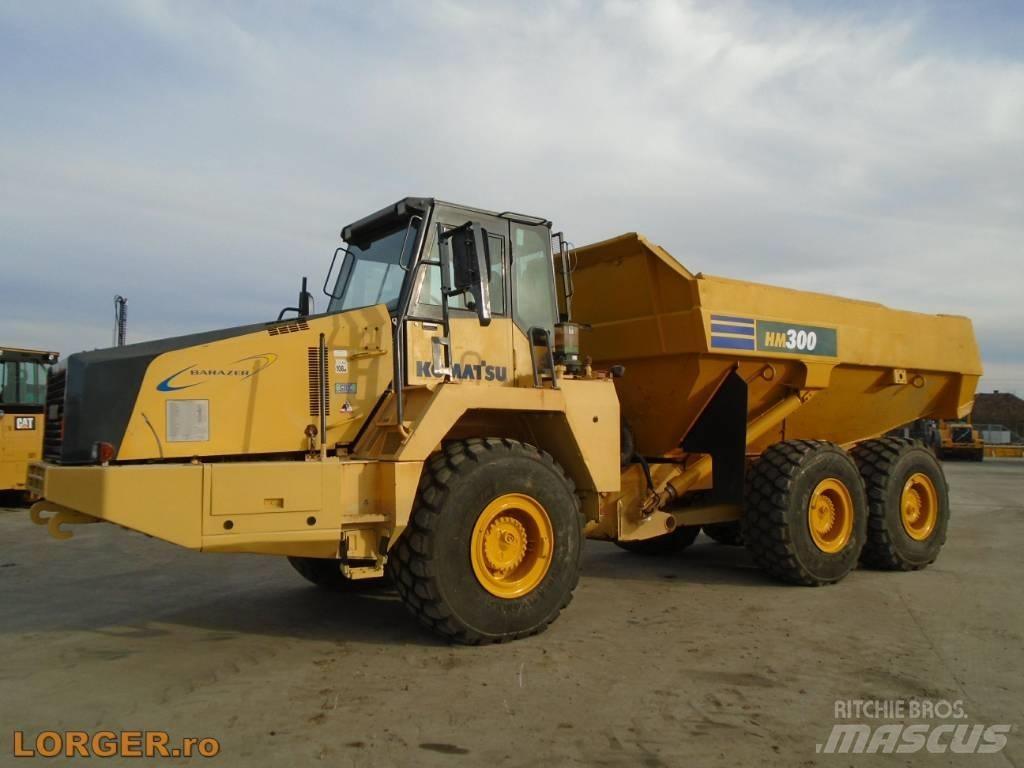 Komatsu HM300-2 Artikulētie pašizgāzēji