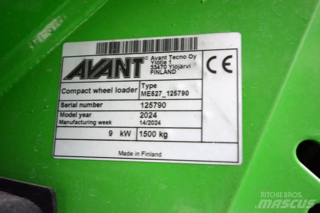 Avant e527 Mini iekrāvēji
