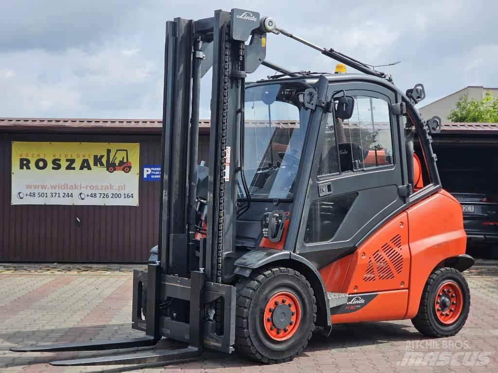 Linde H50T-02 LPG tehnika