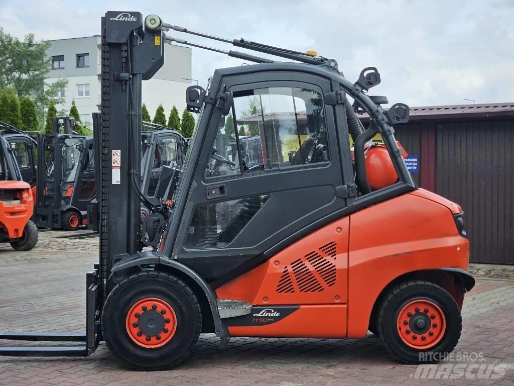 Linde H50T-02 LPG tehnika