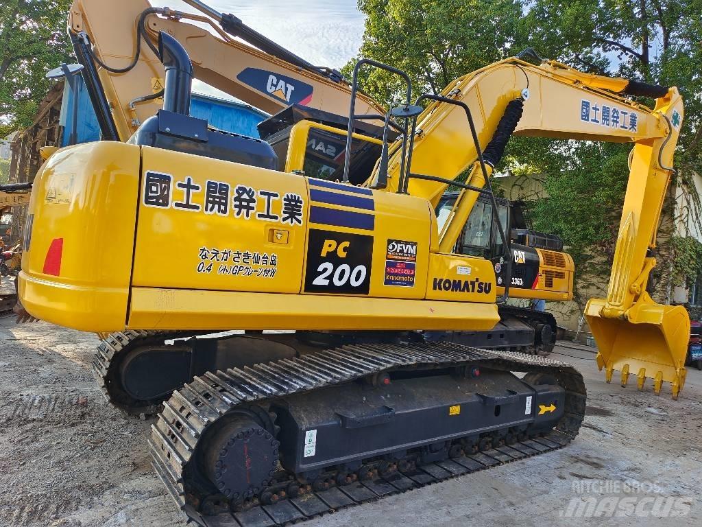 Komatsu PC 200-8 Kāpurķēžu ekskavatori