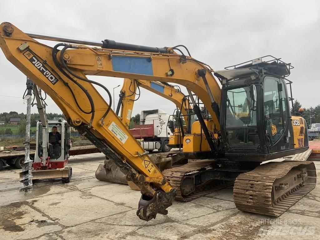JCB JS130 Kāpurķēžu ekskavatori