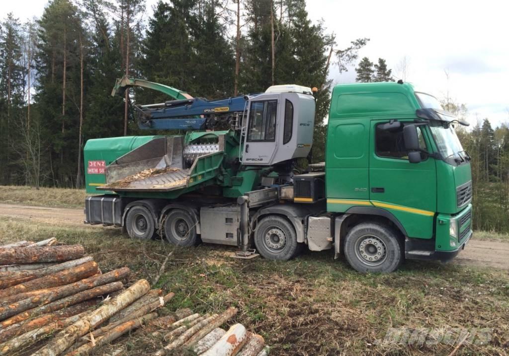 JENZ HEM 582 DQ Koksnes šķeldotāji