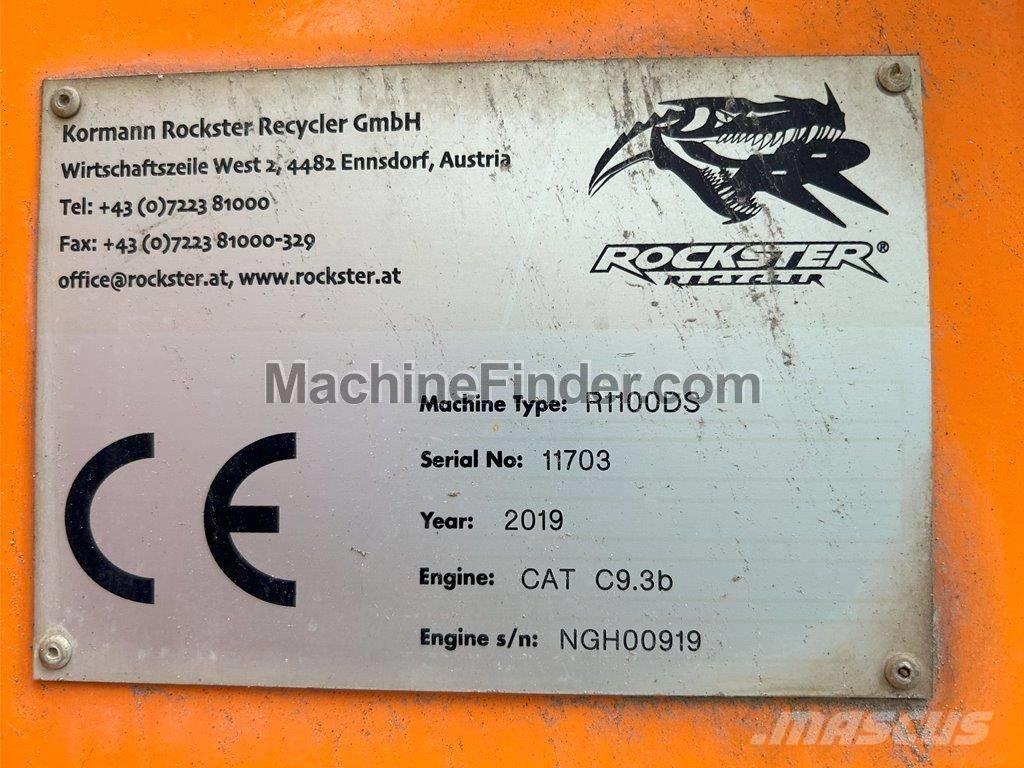 Rockster RD1100DS Mobilie drupinātāji