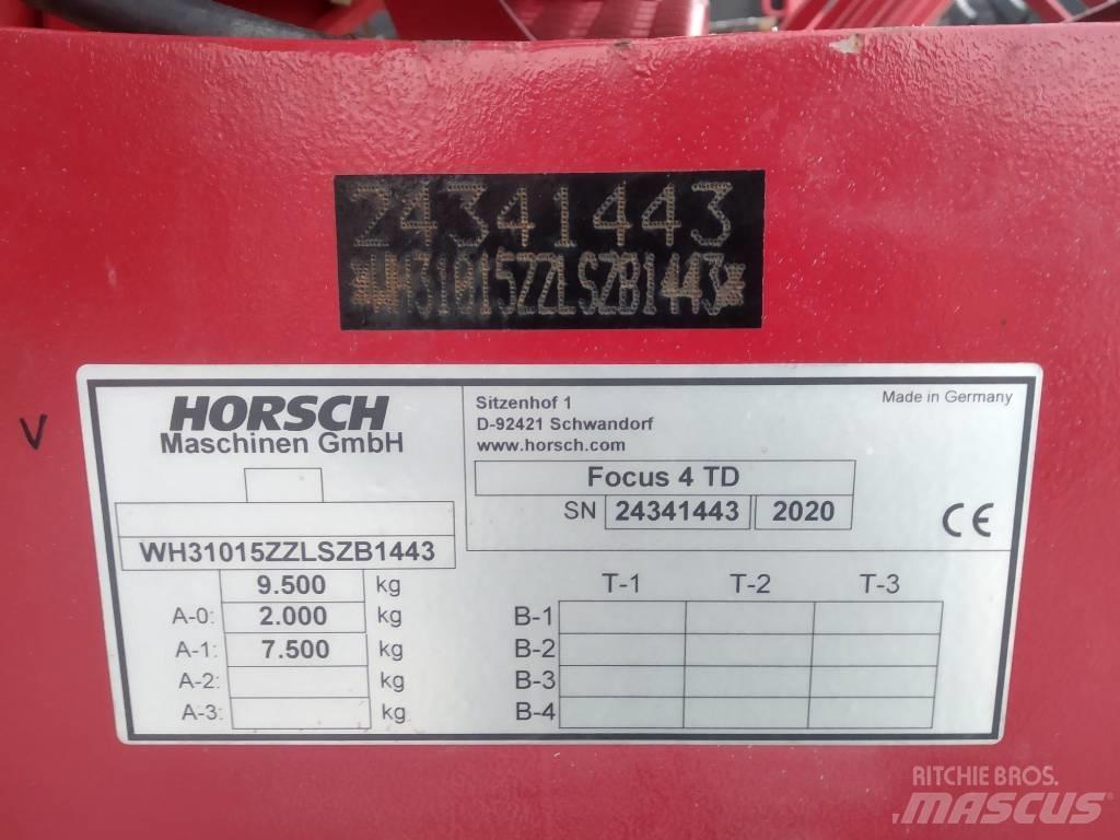 Horsch Focus 4 TD Sējmašīnas