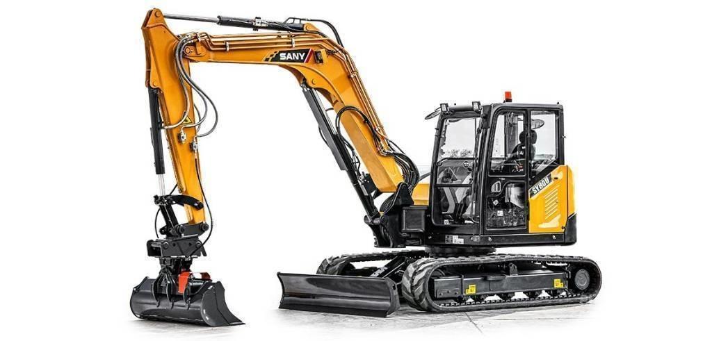 Sany SY 80 U DEMO Vidēja lieluma ekskavatori 7 t - 12 t