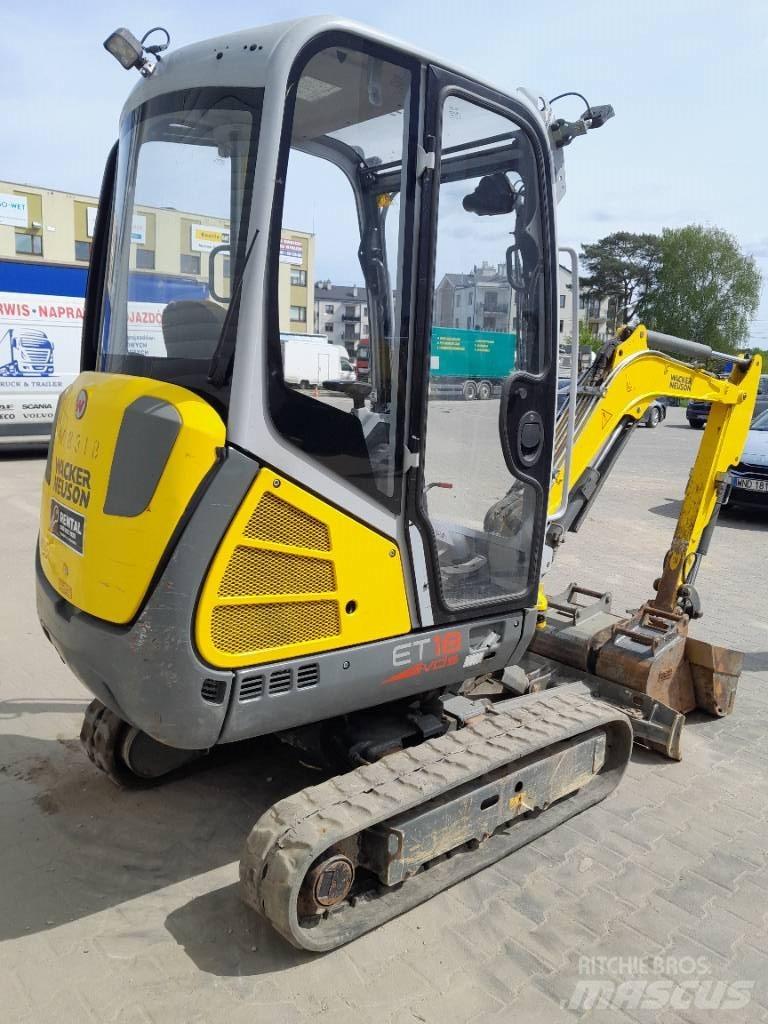 Wacker Neuson ET 18 Kāpurķēžu ekskavatori