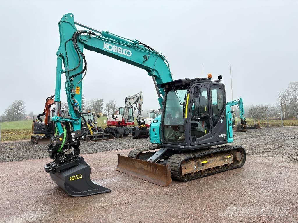 Kobelco SK75SR-7 Vidēja lieluma ekskavatori 7 t - 12 t