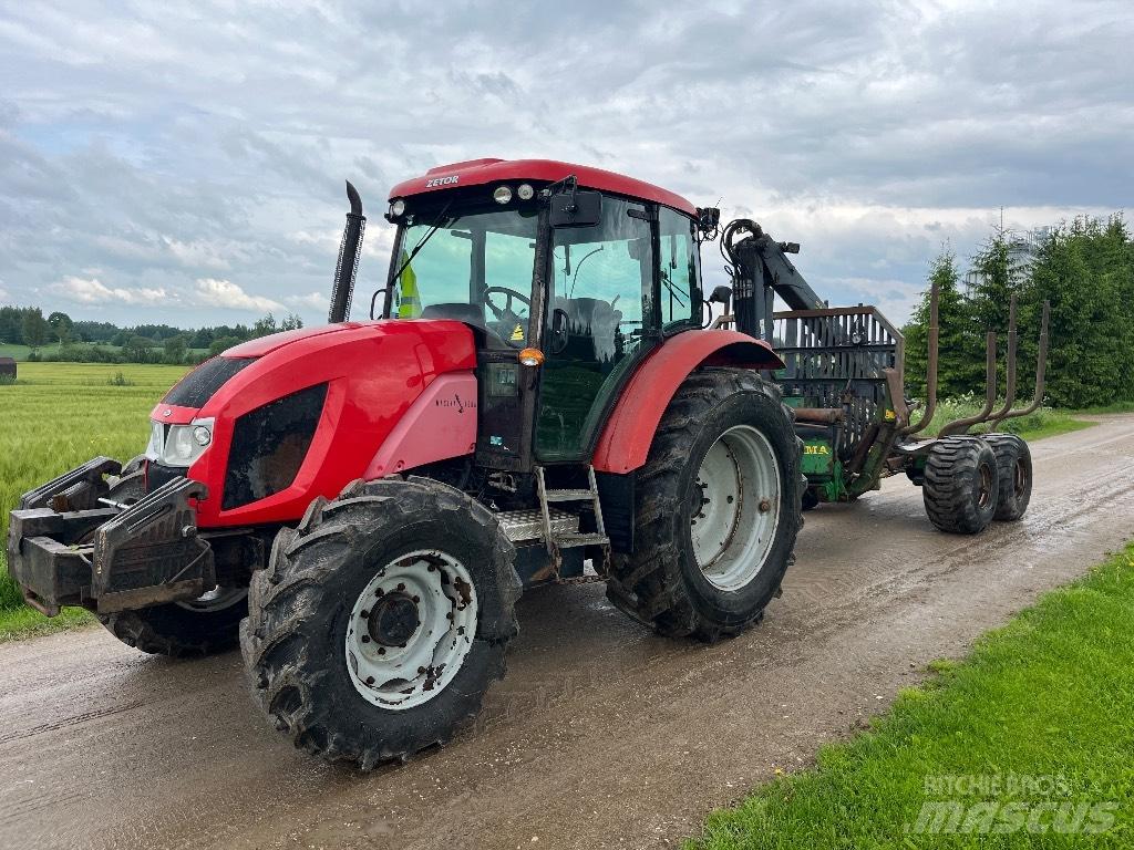 Zetor FORTERRA 135 Šķeldotāji