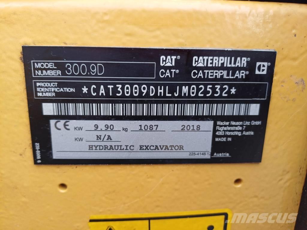 CAT 300.9D Mini ekskavatori < 7 t