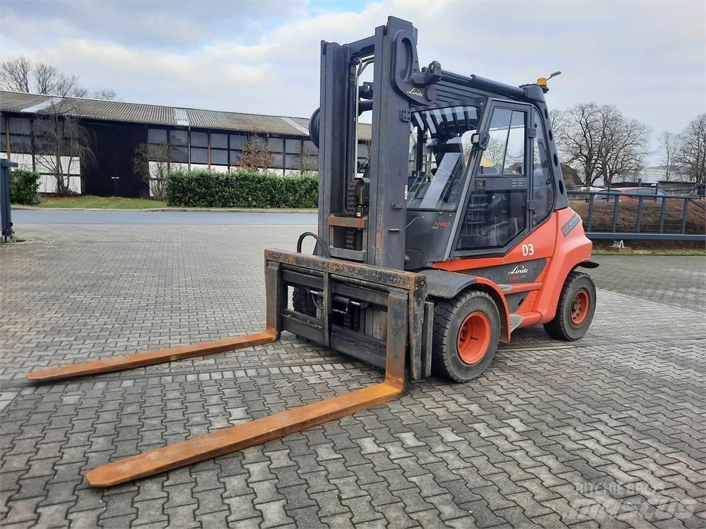 Linde H80D-03 Tehnika ar dīzeļa dzinēju
