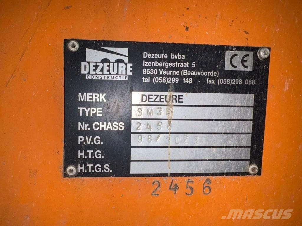Dezeure SM38 Lopbarības novācēji