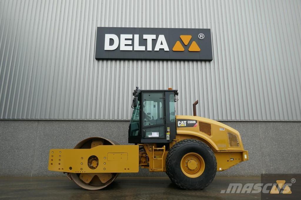 CAT CS68B Vienvalča grunts veltņi