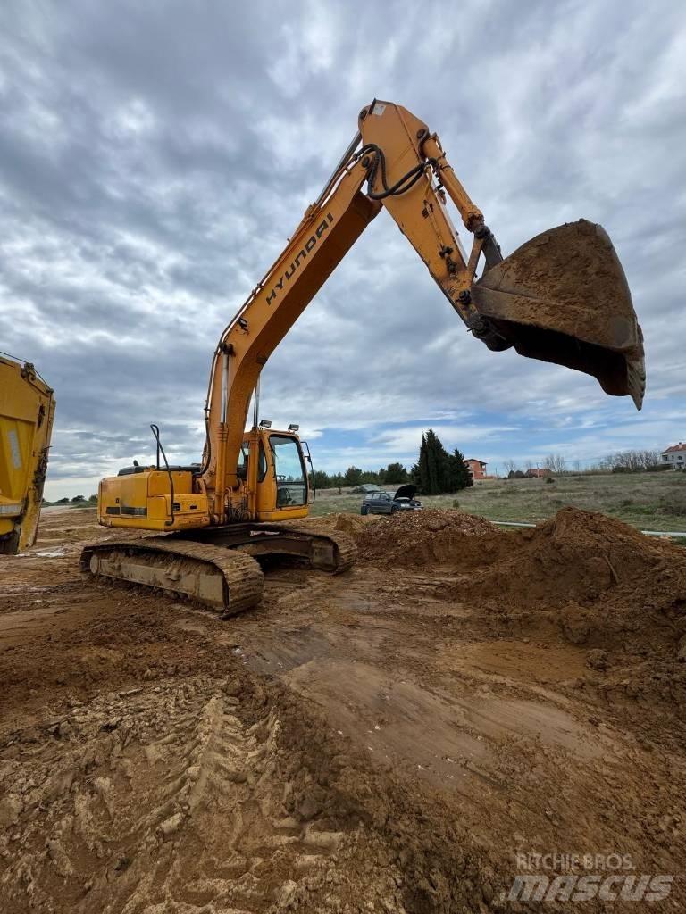 Hyundai R250LC Kāpurķēžu ekskavatori