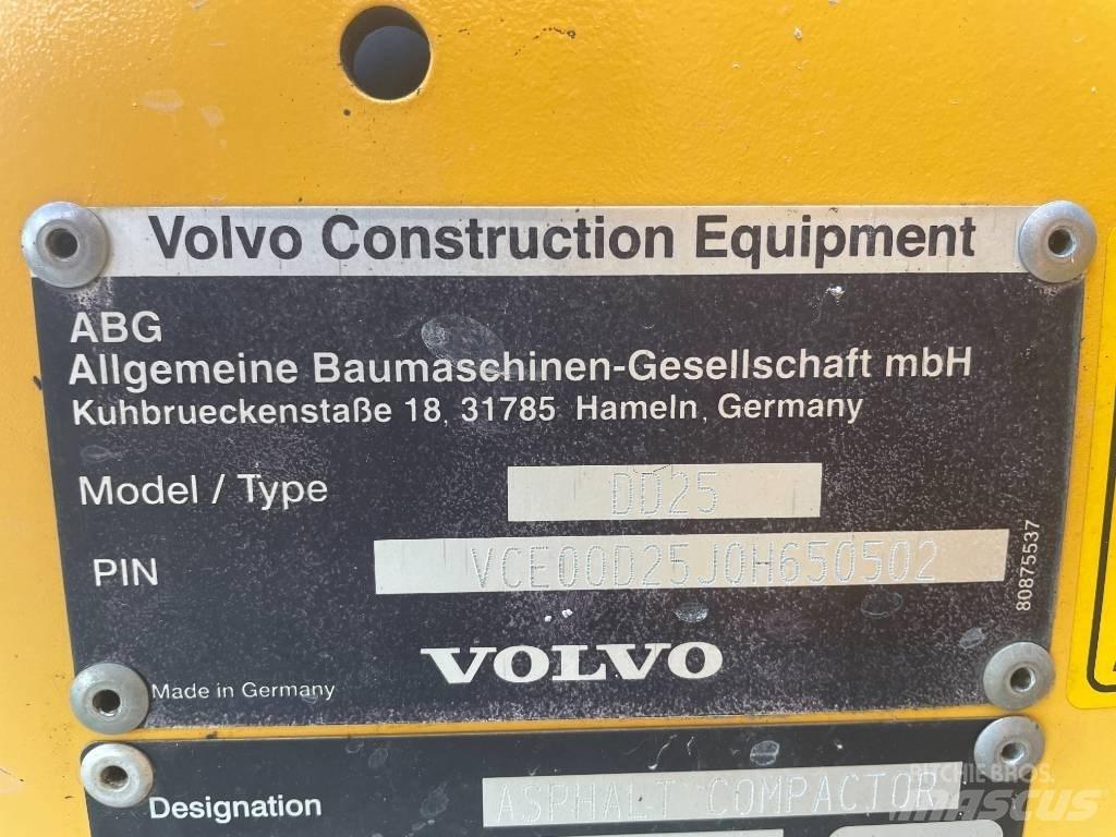 Volvo DD 25 W Divvalču grunts veltņi