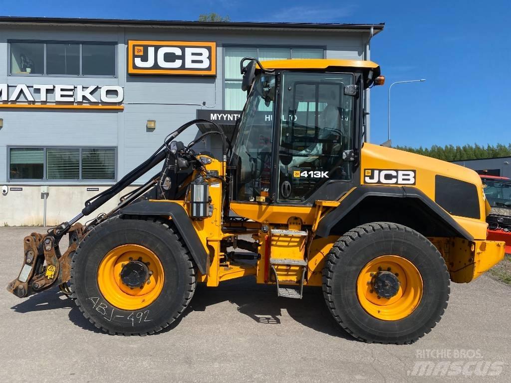 JCB 413 K T4F Iekrāvēji uz riteņiem