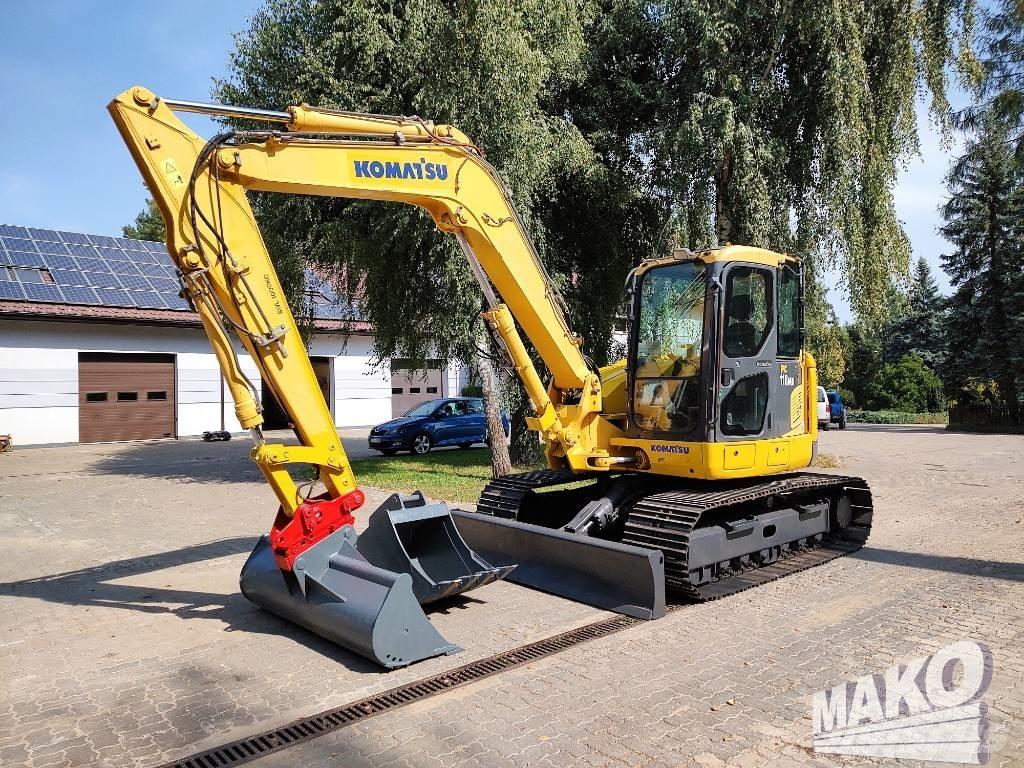 Komatsu PC 118 MR-8 Kāpurķēžu ekskavatori