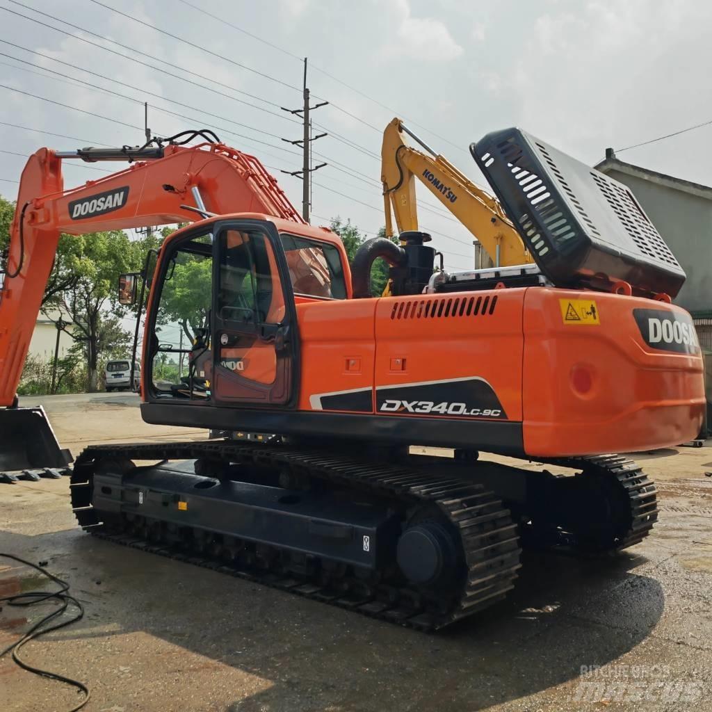 Doosan DX340LC-9C Kāpurķēžu ekskavatori