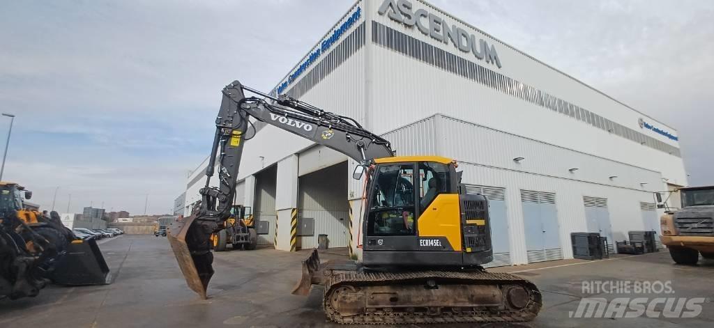 Volvo ECR 145 EL Kāpurķēžu ekskavatori