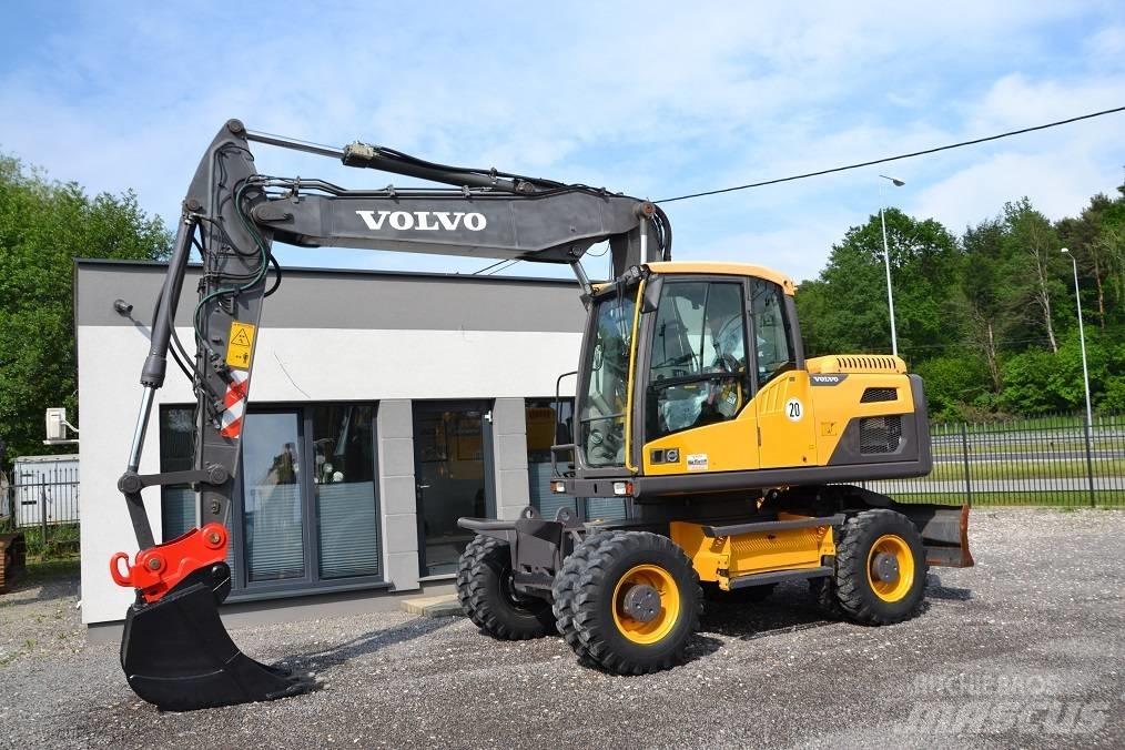 Volvo EW 160 D Ekskavatori uz riteņiem