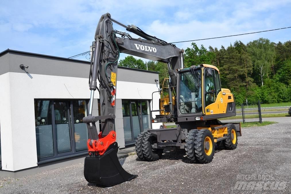 Volvo EW 160 D Ekskavatori uz riteņiem