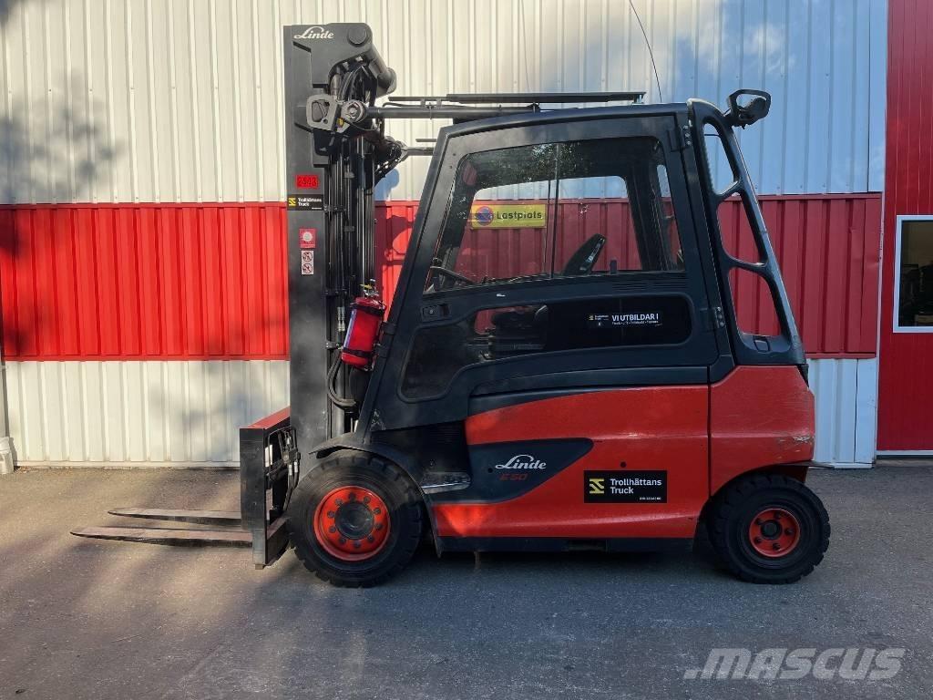 Linde E50HL-01/600 Elektriskie iekrāvēji
