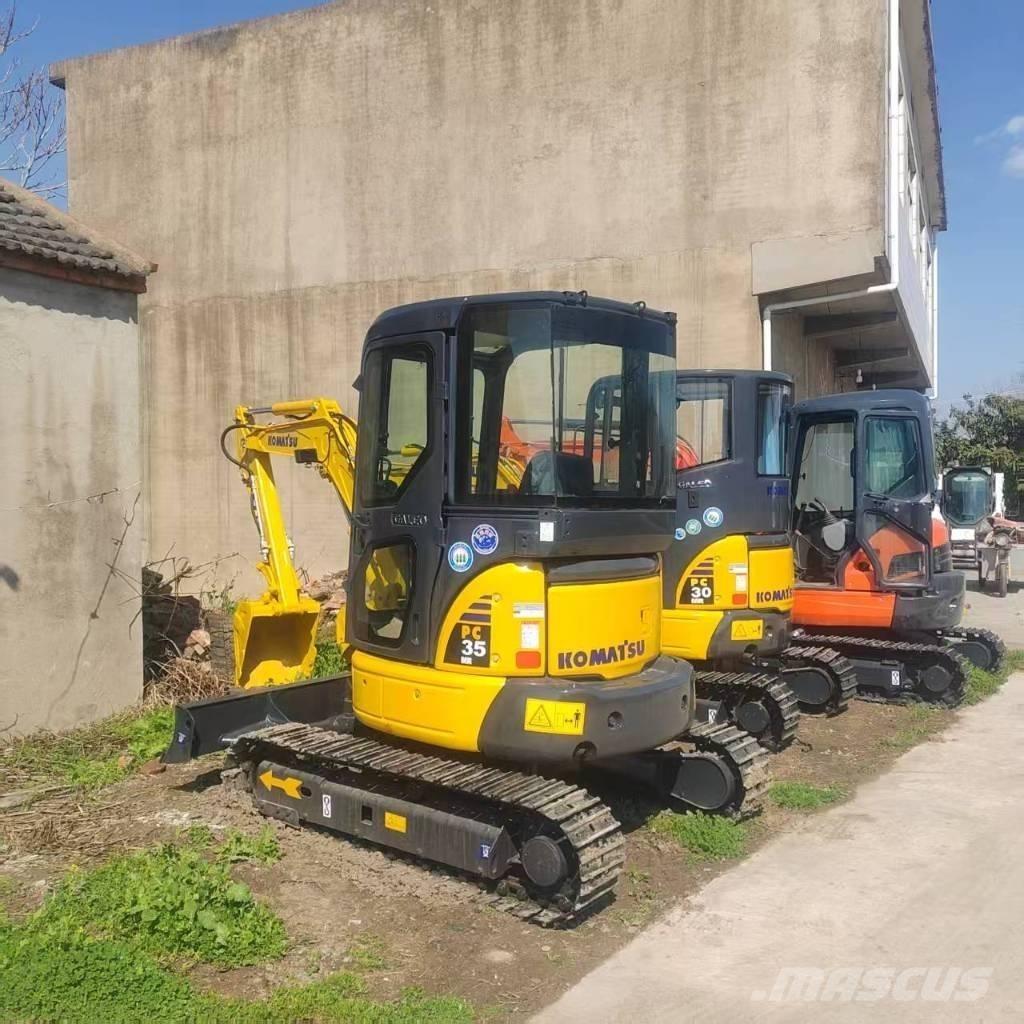 Komatsu PC 35 Kāpurķēžu ekskavatori