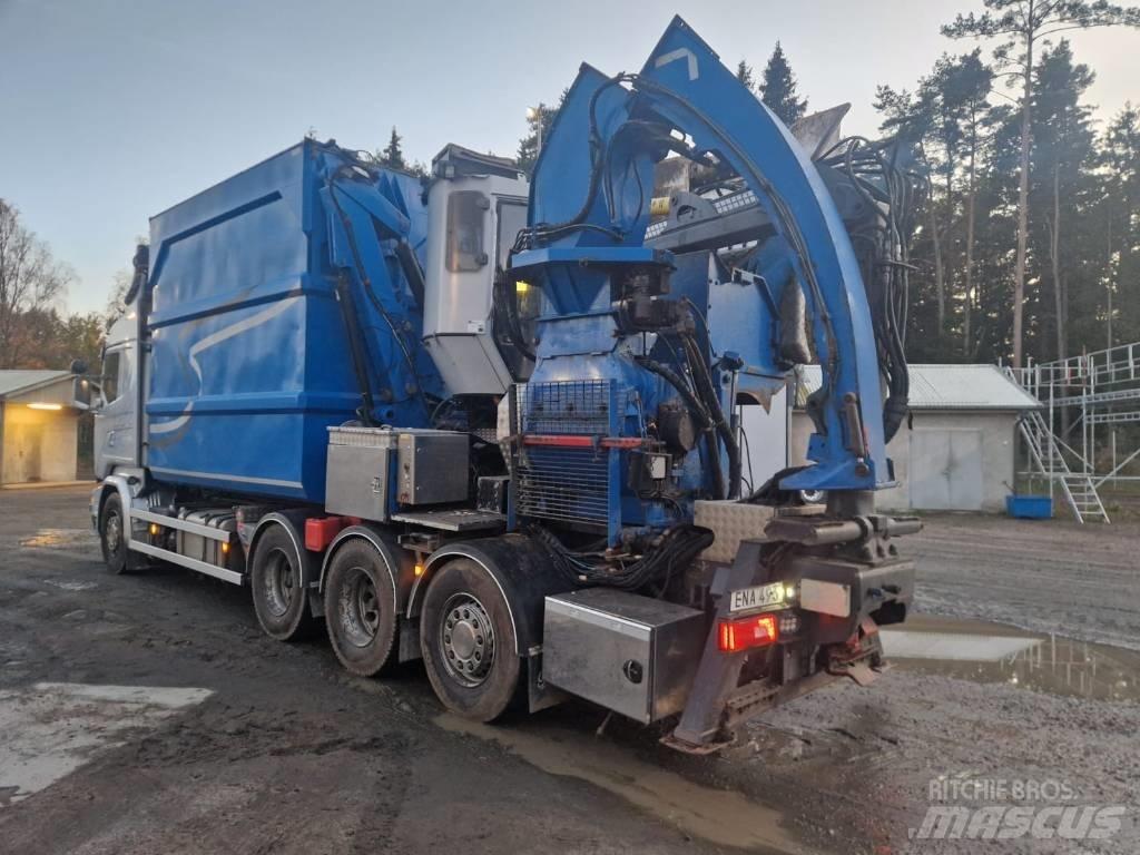 Scania R 580 LB Koksnes šķeldotāji