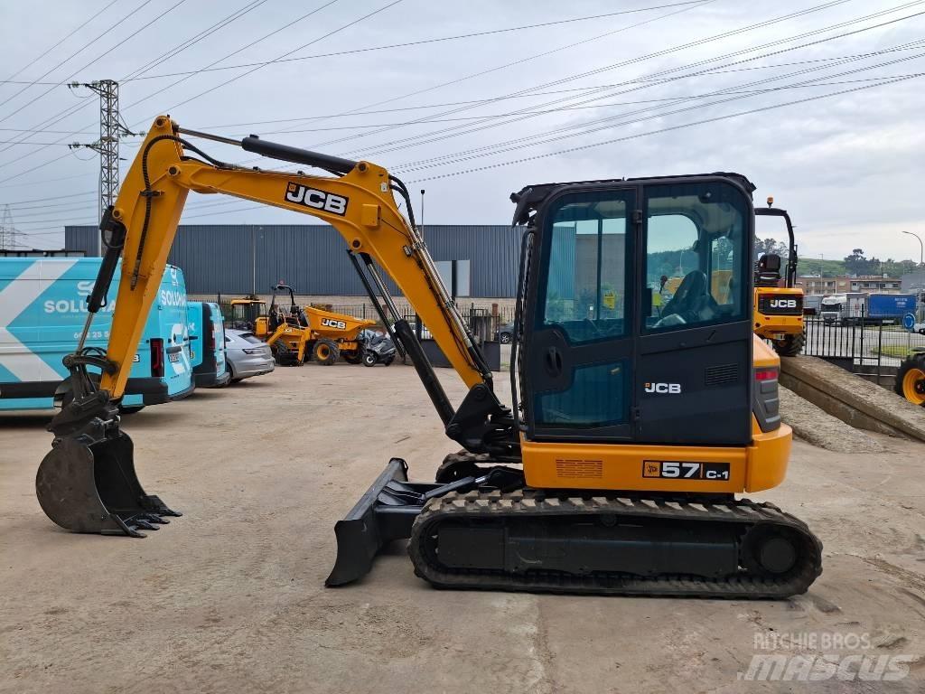 JCB 57C Mini ekskavatori < 7 t
