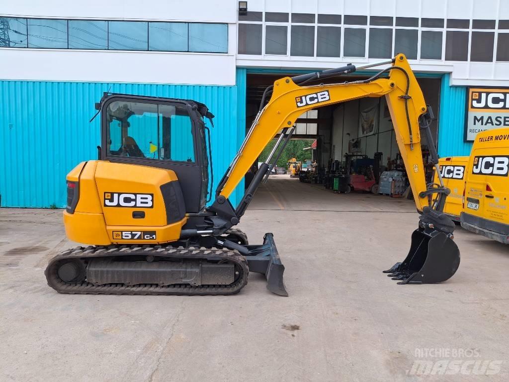 JCB 57C Mini ekskavatori < 7 t