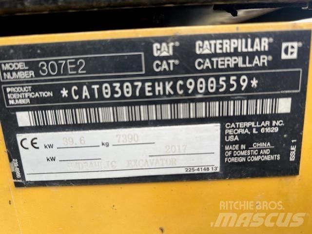 CAT 307E2 Vidēja lieluma ekskavatori 7 t - 12 t