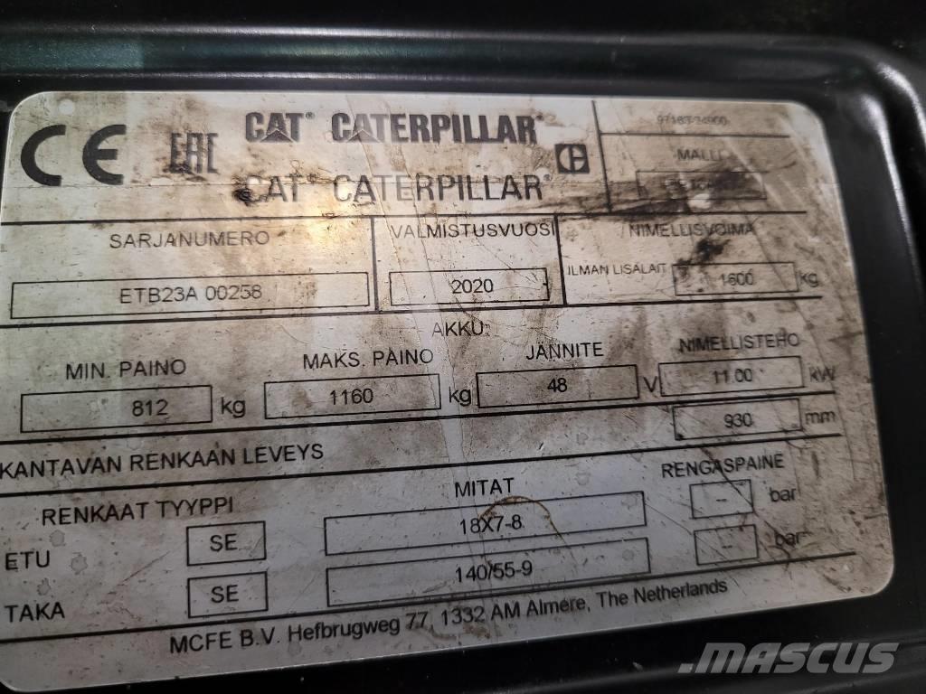 CAT EP16 ANT Elektriskie iekrāvēji